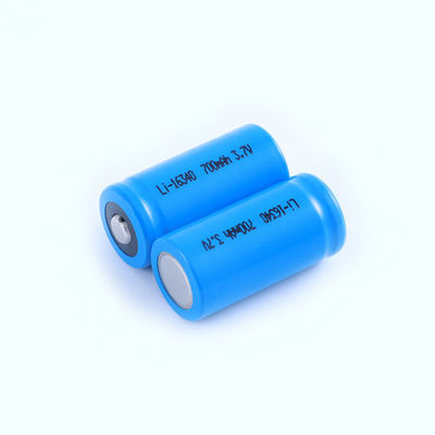 ICR16340 Batteria agli ioni di litio 3.7V 700mAh con 500 cicli di vita per torce e spazzolini