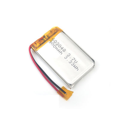 UN38.3 Certificato 900mAh 3.7V Batteria polimerica al litio Ricaricabile LiPo Battery Pack