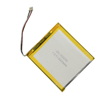 Batteria ai polimeri di litio certificata UN38.3 da 3000 mAh, 3,7 V, ricaricabile