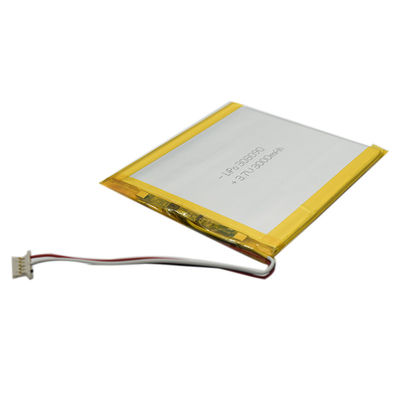 3.7V 3000mAh Batteria polimerica al litio con 500 cicli e connettore PCM NTC