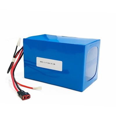 Pacco Batteria Ricaricabile Ioni di Litio 18650 3S 11.1V 30Ah Certificato UN38.3 per Luce Solare e E-Bike