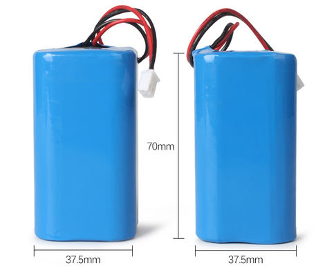 Pacco Batteria Litio 18650 2500mAh 14.8V 500 Cicli 4S1P Ricaricabile per Lampade Solari e Utensili Elettrici