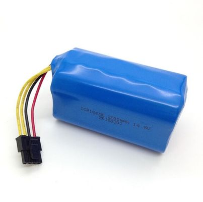 Pacco Batteria Litio 18650 14.8V 2500mAh con Tasso di Scarica 5C per Utensili Elettrici e Luci Solari