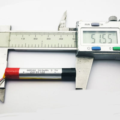 08500 280mAh 10C 3.7V Batteria Ricaricabile ai Polimeri di Litio per Sigaretta Elettronica