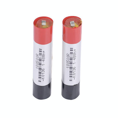 Batteria ai polimeri di litio da 3,7 V 400 mAh per sigaretta elettronica con 500 cicli di vita e tasso di scarica 10C
