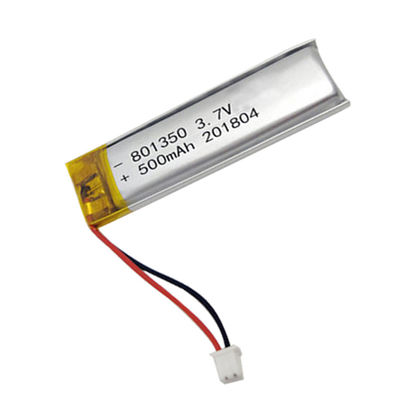 801350 Batteria Lipo polimerica al litio ricaricabile da 3,7 V a 500 mAh per apparecchiature mediche