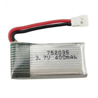 Dispositivo di tasso alto 752035 3.7V 400mAh Li Polymer Battery For Beauty del KC