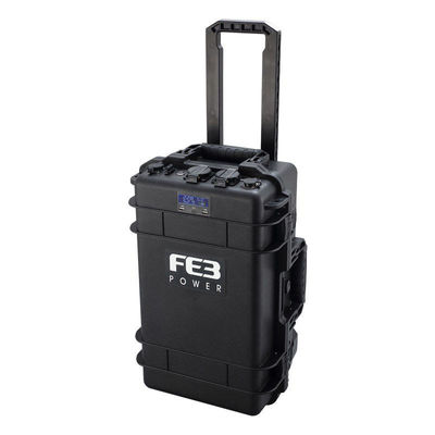 Generatore Solare Impermeabile da 2000W con Batteria LiFePO4 - Stazione di Alimentazione Portatile per Uso Esterno e Interno