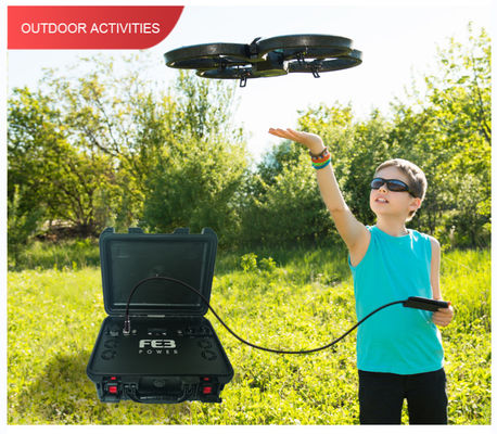 Generatore Solare LiFePO4 da 1000W con Inverter a Onda Sinusoidale Pura - Stazione di Alimentazione Portatile per Uso Interno/Esterno