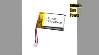 Batteria Lipo da 3,7 V 150 mAh Confezione 402020
