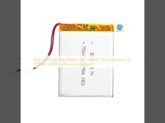 Batteria ad alta scarica 30C Max60C ricaricabile 3.7V 750Mah 304355 Batteria agli ioni di litio