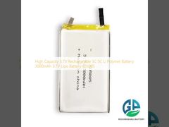 Batteria ricaricabile 3C 5C Li polimero 3000mAh 3.7V Lipo batteria 605085